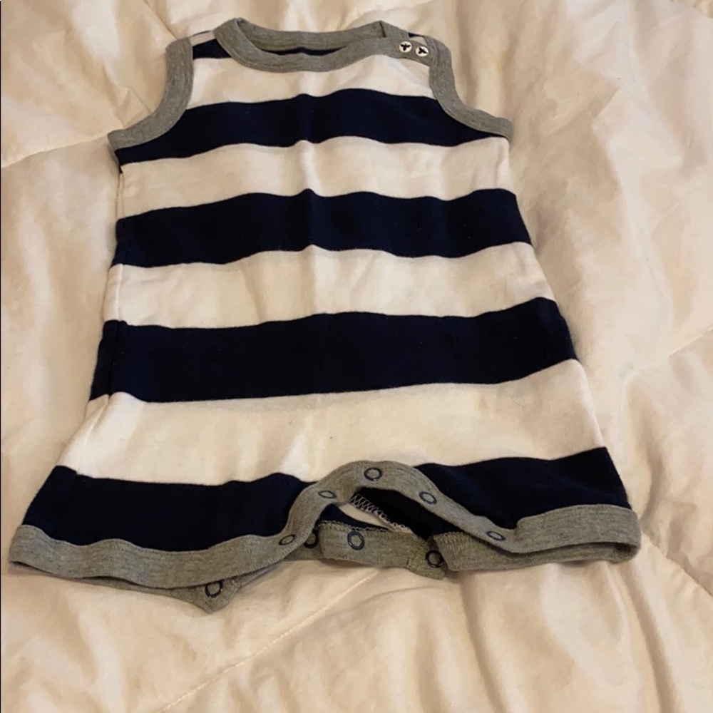 Burt’s Bee Baby Sleeveless Romper